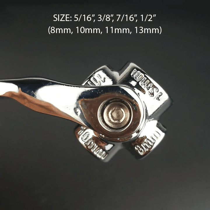 8 in 1 Multipurpose Bolt Wrench - 360 Degree