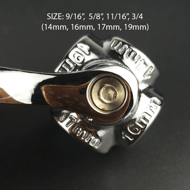 8 in 1 Multipurpose Bolt Wrench - 360 Degree