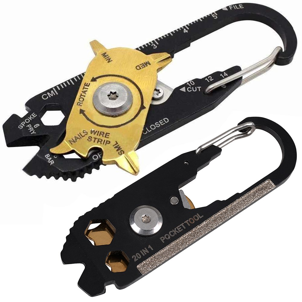 20-In-1 Multifunctional Mini Key Ring (Survival)