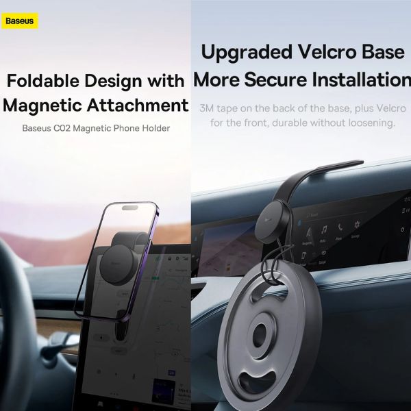 Drive Safer - Baseus Magnetic Car Phone Holder