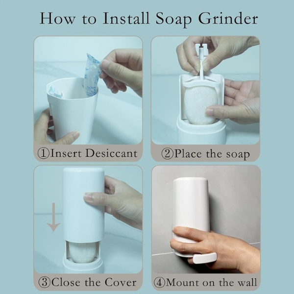 Waterproof - Wall-Mounted Soap Grinder