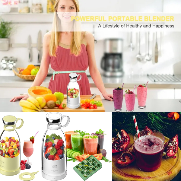 Blend Anywhere - Portable Electric Juicer Blender Bottle