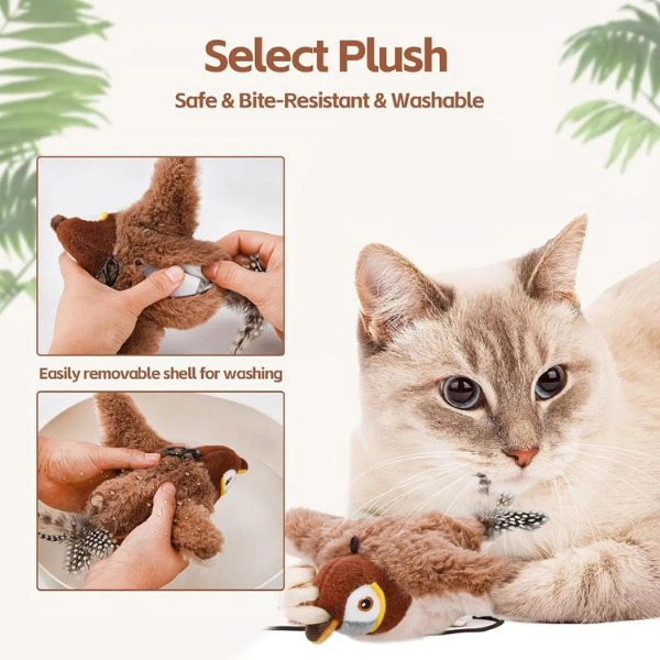 No Bored Cats - Flapping Bird Cat Toy