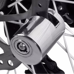 Push to Lock -  Anti-Theft Sturdy Wheel Disc-Brake Lock