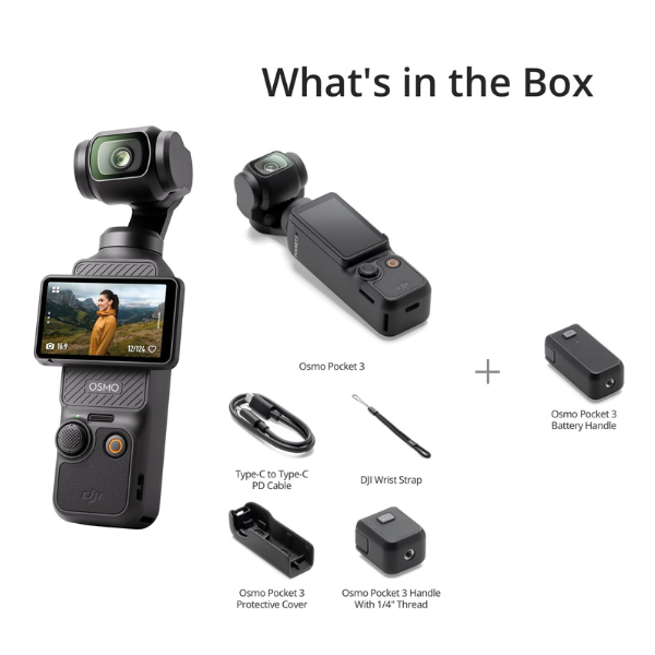 Cinematic Shots - DJI Osmo Pocket 3 Vlogging Camera Handheld Stabilizer