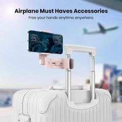 Universal Fit, No Hassle - 360° Rotation Airplane Phone Holder