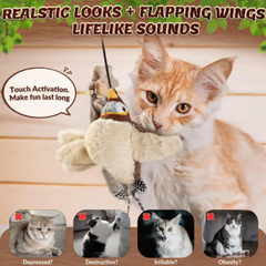 No Bored Cats - Flapping Bird Cat Toy