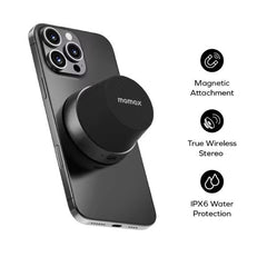 Small Size, Big Sound - MOMAX Magnetic Bluetooth Speaker