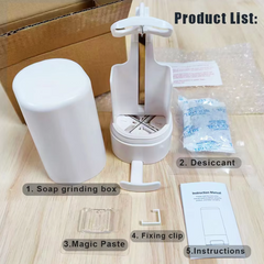 Waterproof - Wall-Mounted Soap Grinder