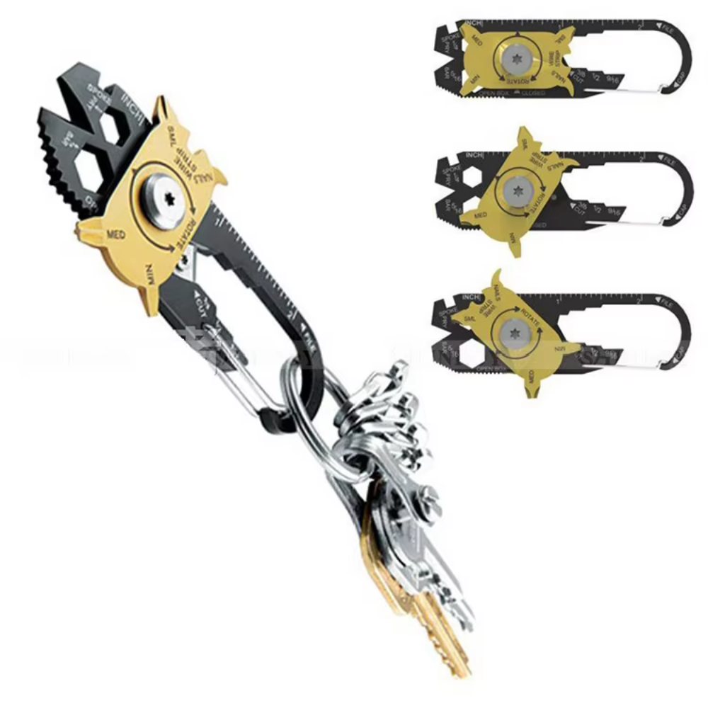 20-In-1 Multifunctional Mini Key Ring (Survival)