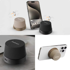 Small Size, Big Sound - MOMAX Magnetic Bluetooth Speaker