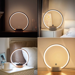 No Buttons  - Levitating Circlo LED Lamp