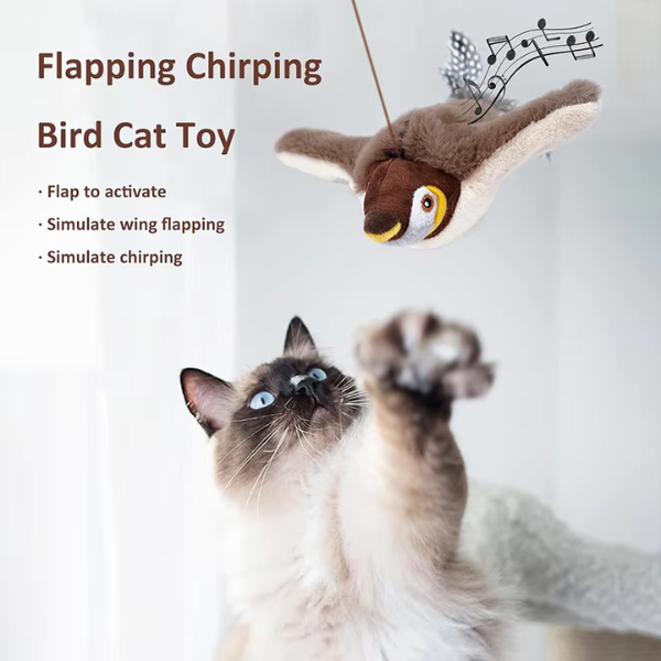 No Bored Cats - Flapping Bird Cat Toy