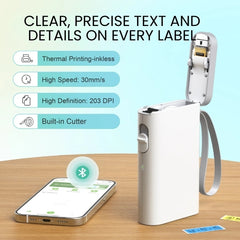 Chaotic life? Meet Nelko P21 Bluetooth Thermal Printer