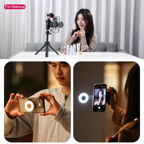 Instant Glow - Ulanzi LM19 Magnetic Selfie Light