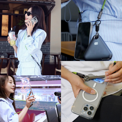 Charge, Carry & Go - FlipZip Magnetic Phone Lanyard System