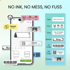 Chaotic life? Meet Nelko P21 Bluetooth Thermal Printer