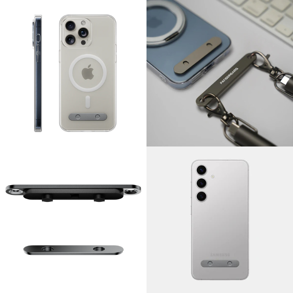 Charge, Carry & Go - FlipZip Magnetic Phone Lanyard System