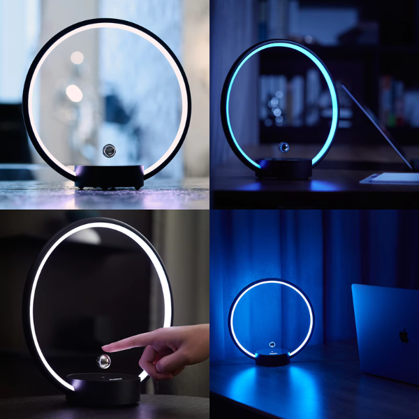 No Buttons  - Levitating Circlo LED Lamp