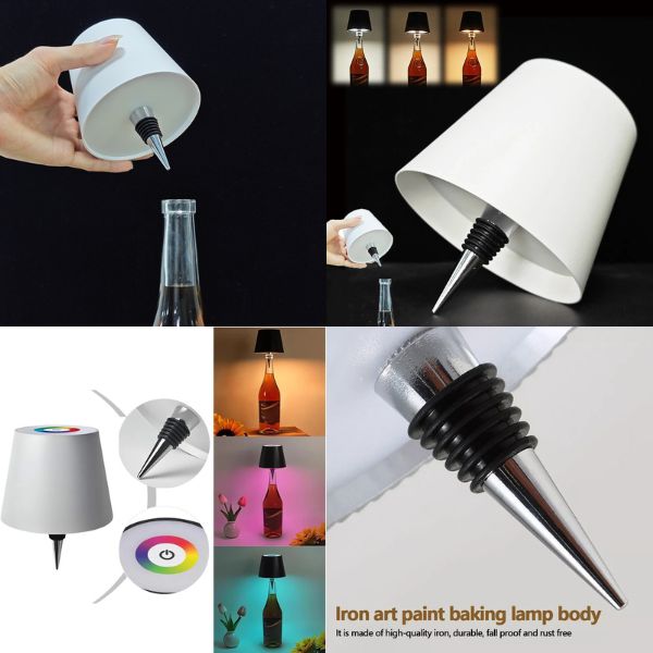 Touch-Control - Wireless LED Bottle Lamp