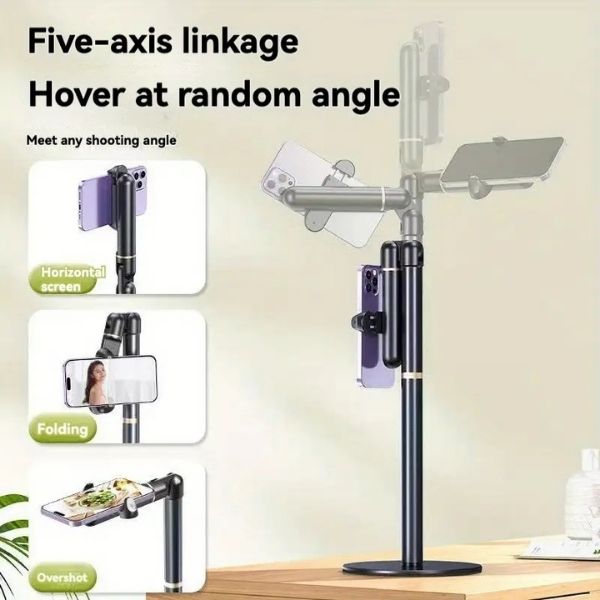 Overhead Recording - Telescopic Mobile Streaming Stand