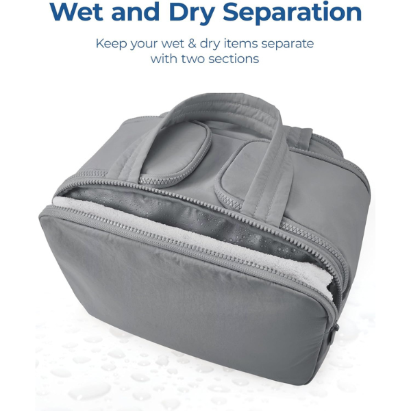 Pack More, Carry Less! - BAGSMART 4-in-1 Multi-Functional Toiletry Bag