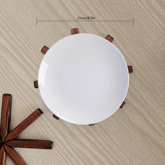 Wooden Tree Treevet Coaster Set - No-more Heat Damage