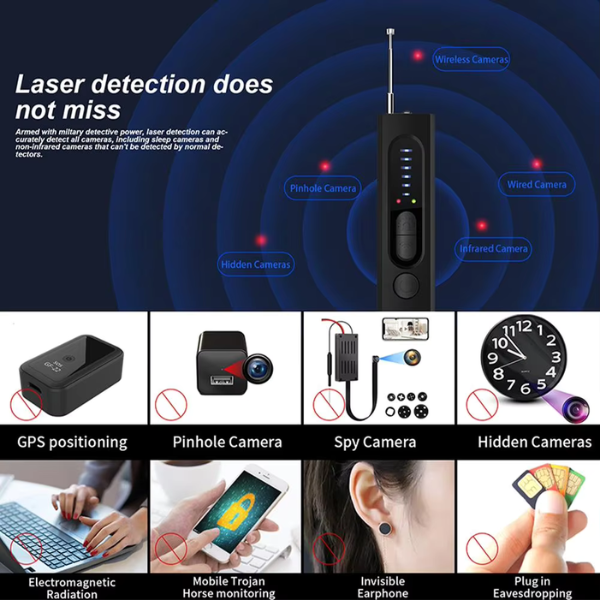 No More Spying - X13 Hidden Camera Detector