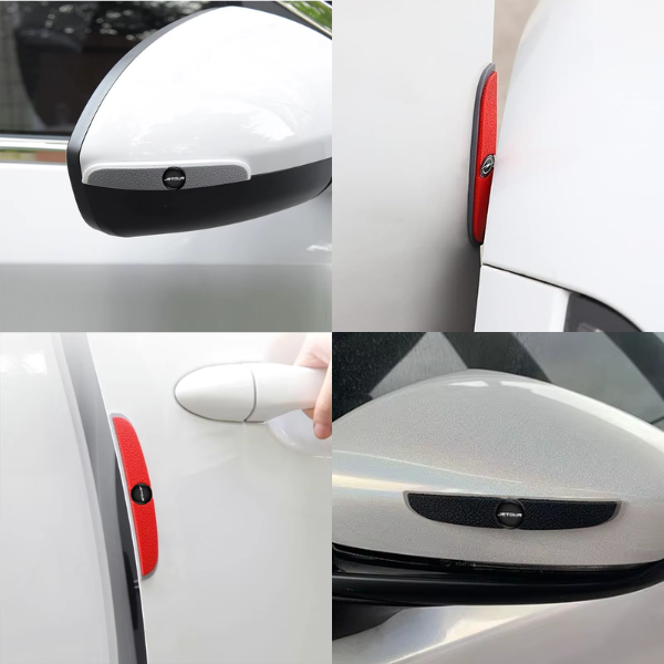 No More Scratches - 4 Pcs Rubber Car door Corner Edge Guard Handle.