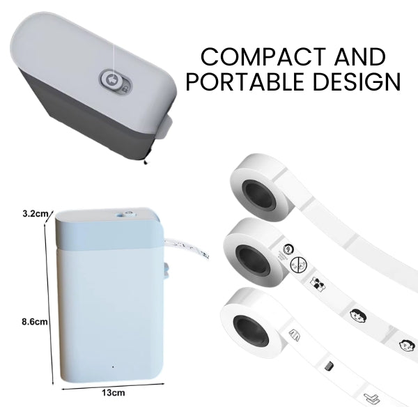 Chaotic life? Meet Nelko P21 Bluetooth Thermal Printer