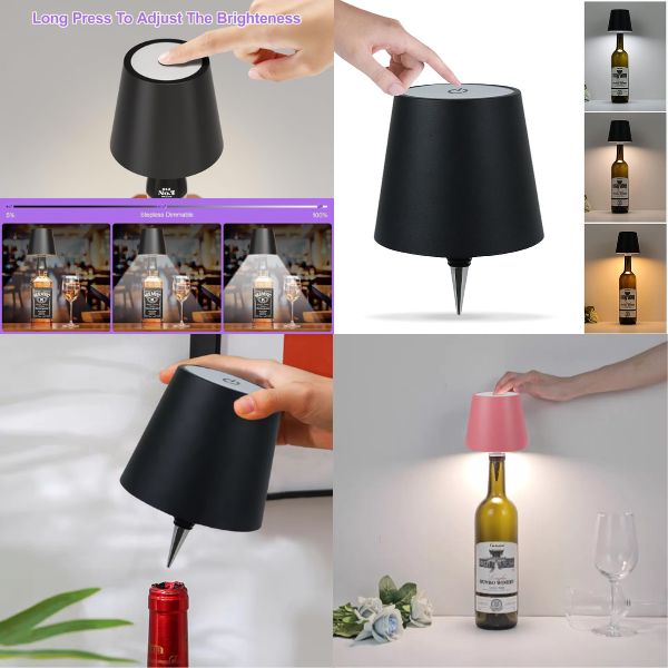 Touch-Control - Wireless LED Bottle Lamp