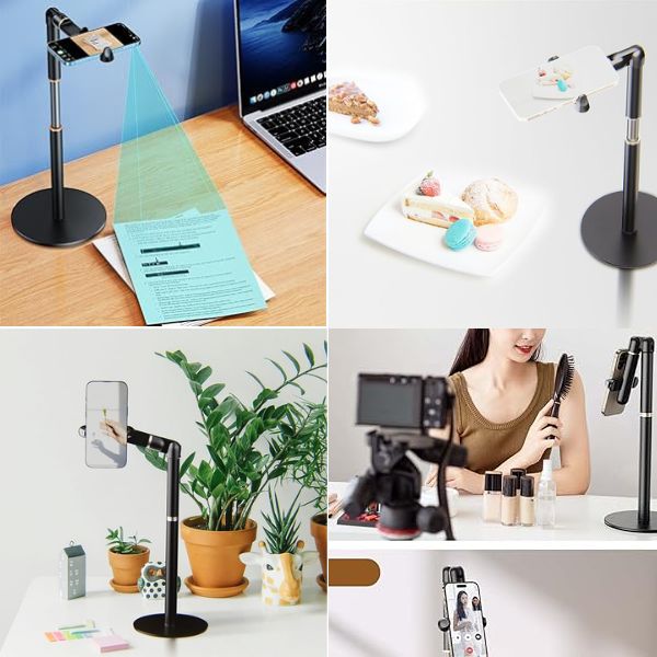 Overhead Recording - Telescopic Mobile Streaming Stand