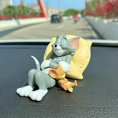 Nostalgic Vibes - Sleeping Tom & Jerry Car Ornament