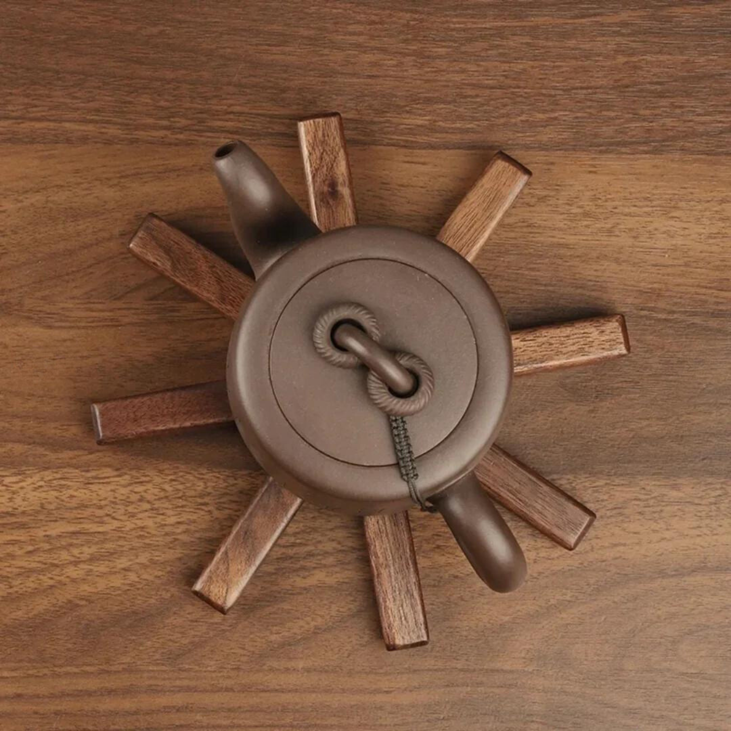 Wooden Tree Treevet Coaster Set - No-more Heat Damage