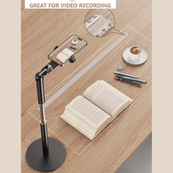 Overhead Recording - Telescopic Mobile Streaming Stand