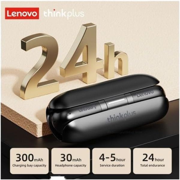 Long Play, Pure Sound - Lenovo TW60 Wireless Earphones