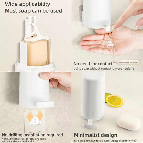 Waterproof - Wall-Mounted Soap Grinder