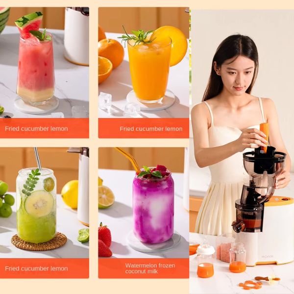 Max Nutrition - Automatic Slow Masticating Mini Juicer
