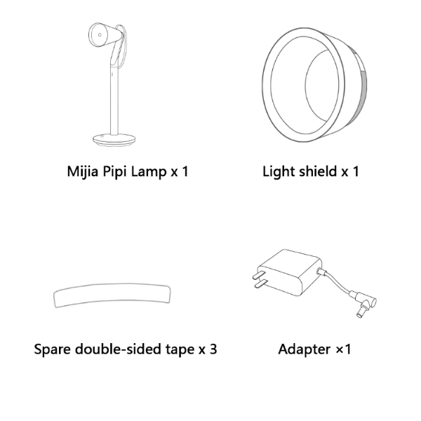 Futuristic Gesture Control – Xiaomi pipi Smart desk lamp