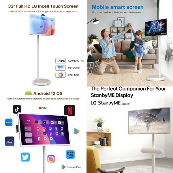 Wireless – StandbyMe Smart TV with Touchscreen Control