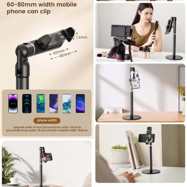 Overhead Recording - Telescopic Mobile Streaming Stand