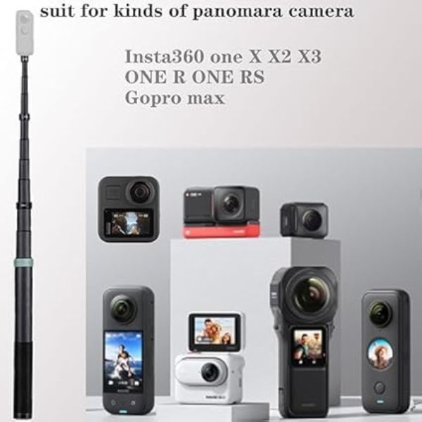 Get Drone-Like Shots  - Carbon Fiber Invisible Selfie Stick