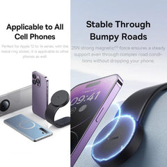 Drive Safer - Baseus Magnetic Car Phone Holder