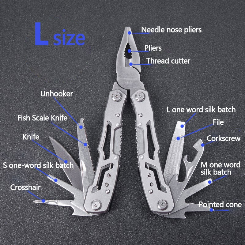 Multifunction Stainless Steel Blade Knife Pliers